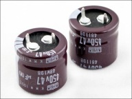 KONDENZÁTOR 47uF / 450V 22x20 105* NIPPON CHEMICON