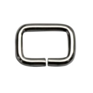 Kovový kožený rám Priechodka 18mm 10 ks