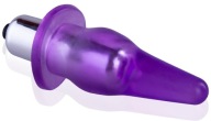 VIBRATOR, análny kolík, VIBRAČNÁ ZÁSTRČKA, veľkosť S