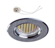 Halogénové stropné svietidlo pre LED 230V GU10 CT82 ALU