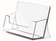 Stojan na vizitky, stojan, horizontálny držiak na vizitky