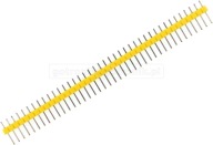 Kolíkový pás 1x40pinový raster 2,54mm_______BTE-211