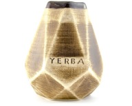 Matero Honey Ceramic Diamond - pre yerba maté