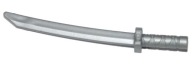 LEGO KATANA MEČ PLOCHÝ STRIEBORNÝ Č