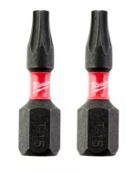 MILWAUKEE SHOCKWAVE BIT TX15 25mm 2ks.