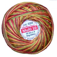 Cordonek MULTI 10 Ariadna 50g 30*6 viacfarebn