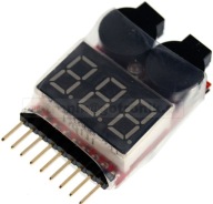 Tester pre 1-8S Lipo Li-on__BTE-200 články