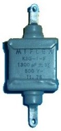 Sľudový kondenzátor KSG-1 1.3nF 500V 4 kusy