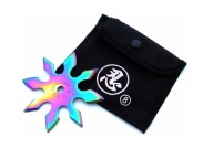 Hviezdny nôž Shuriken Ninja 8 Rainbow N404B