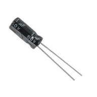 Kondenzátor 1uF 50V 105*C 5x11mm páska x50ks