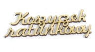 DECOUPAGE DECOR 'Záchranný kôš' KK62