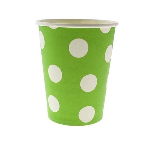 PISTÁCIOVÉ BIELY BAZÉNOVÉ PAPÍROVÉ POHÁRKY 270ml 6ks GODAN