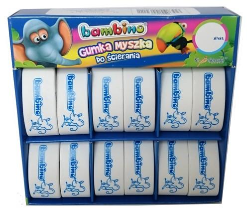 Bambino školská guma na myši na mazanie