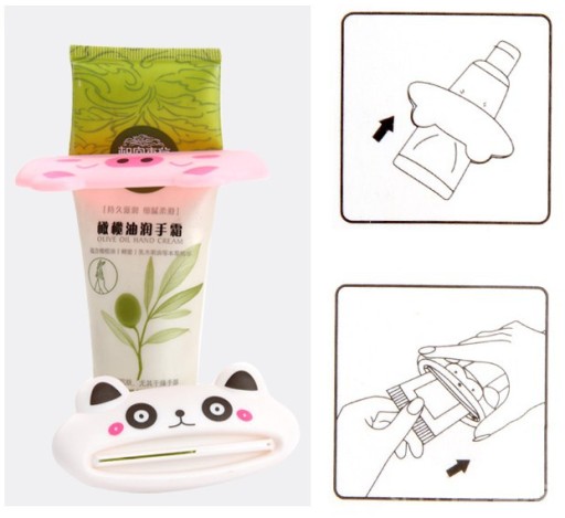 ZUBNÁ PASTA SQUEER TUBE SQUEER PANDA KÚPEĽŇOVÝ DÁVKOVAČ