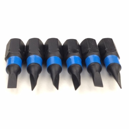 Bity Bit Skrutkovací bit SL0,6 x 3x25mm x6 ks