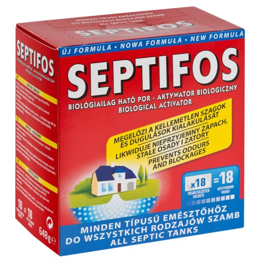 SEPTIFOS 450G/balenie 18 kusov/1 vrecúško