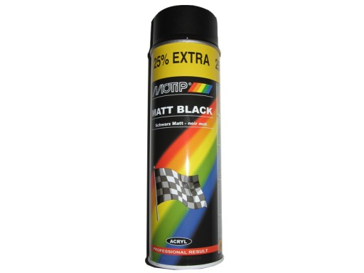 RALLYE MATNÁ ČIERNA FARBA 500ml SPR