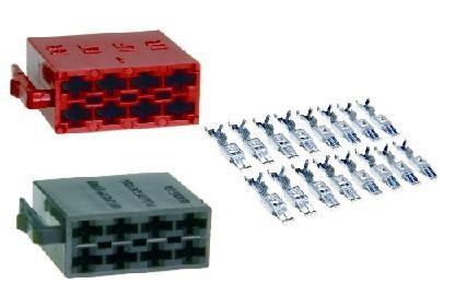 Montážna sada pre autorádio ISO 8PIN PLUG + SVORKY