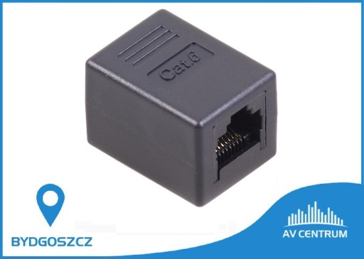 ZLATÝ KONEKTOR RJ45 BARREL 8p8c LAN ZÁSUVKA BYDGOSZCZ
