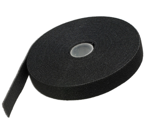 ORGANIZÁTOR KÁBLOV Páska na suchý zips obojstranná páska ČIERNA 20mm 5m SILNÁ na káble