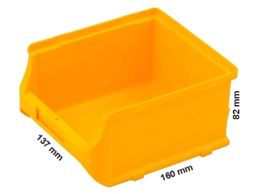 Skrutkovacia nádoba, organizér 160x137x82mm Odpadkový box