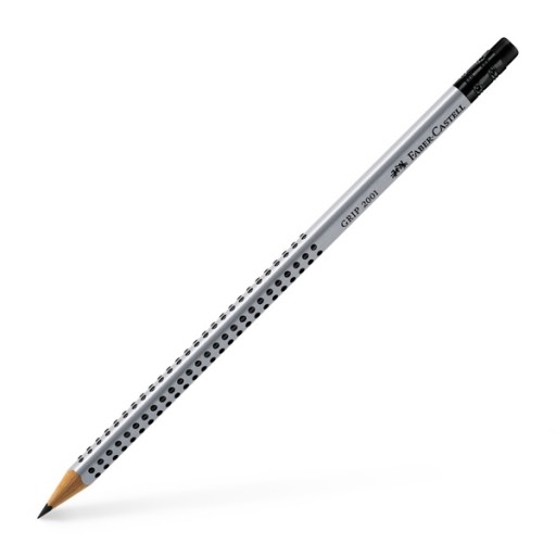 FABER CASTELL Grip 2001 trojuholníková ceruzka s gumou