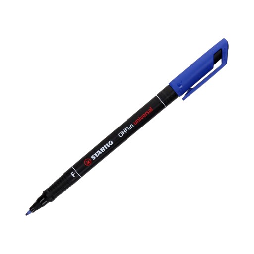 Fóliové pero 0,7 mm modré Stabilo F842