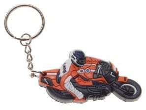 KRÚŽOK NA KĽÚČENKU, GUMOVÝ PRSTEŇ NA KĽÚČE, MOTOCYKEL