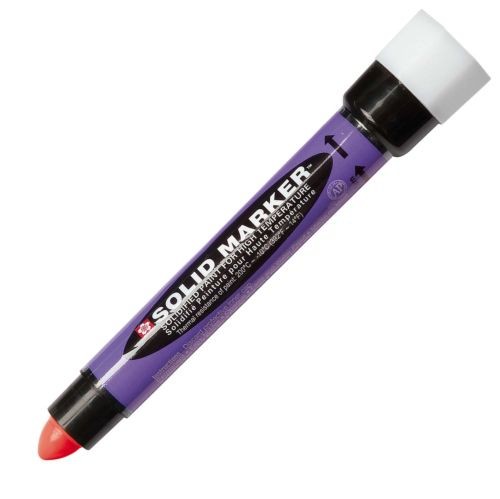 Sakura Solid Marker Slim Paint v červenej farbe