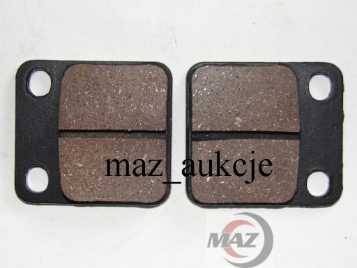 Zadné brzdové platničky Bashan Eagle