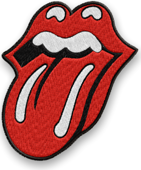 Rolling Stones Thermo vyšívaná nášivka 120x103mm