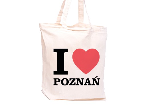 Taška na rameno I LOVE POZNAŃ