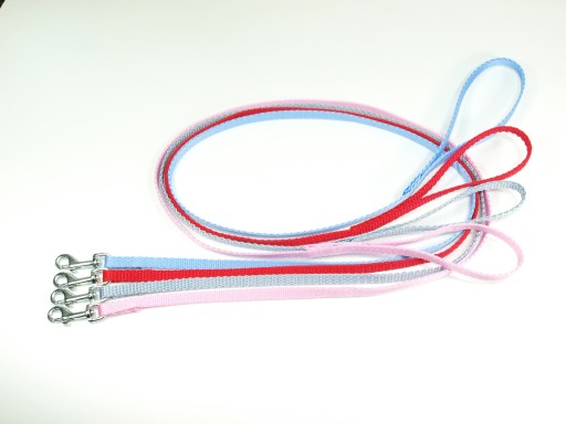 Vodítko pre psa Dino 25mm/120cm, mix farieb