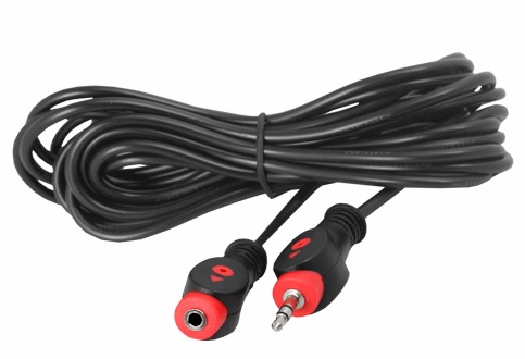 Konektor predlžovacieho kábla 3,5 stereo zásuvka 1,8 m (1177a