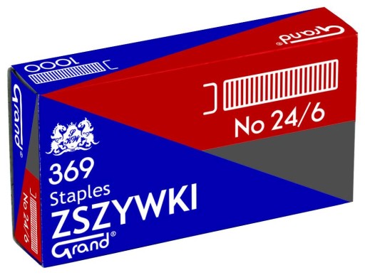 GRAND sponky 24/6 a-1000 x 5 KS SADA