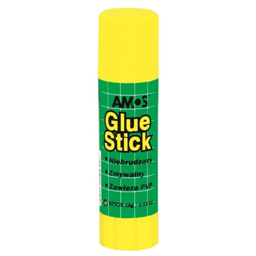 Silné školské kancelárske lepidlo Amos 22g x 2