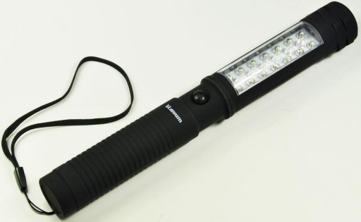Svietidlo Svietidlo s magnetom 14+1 LED +6 ČERVENÁ LED L009