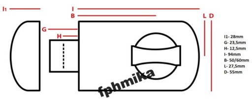POVRCHOVÁ ZÁMKA JANIA ŁUCZNIK DRZWI b/hnedá vložka