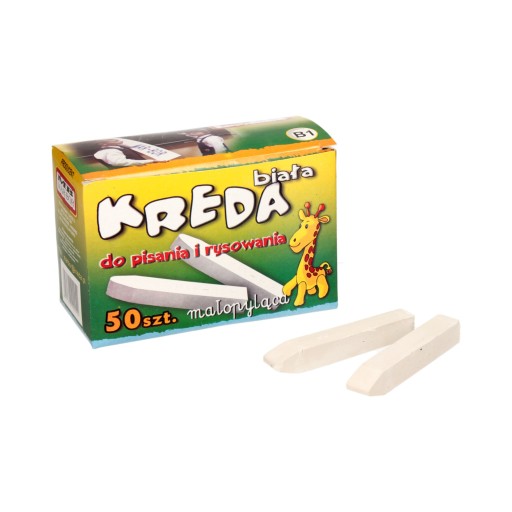 Marbor štvorcová biela krieda (50) B1