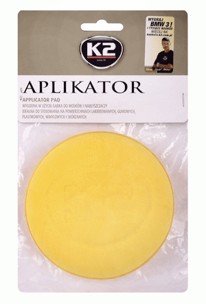 K2 APLIKÁTOR na vosk, pasty a leštidlá