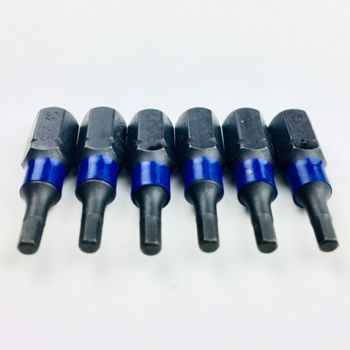Bity Bit Skrutkovací bit H 2,5 x 25 mm x 6 ks