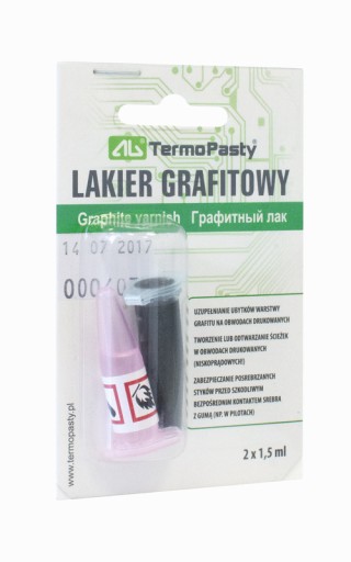 GRAFITOVÝ LAK NA OPRAVU KONTAKTNÝCH CESTÍ OKRUHOV