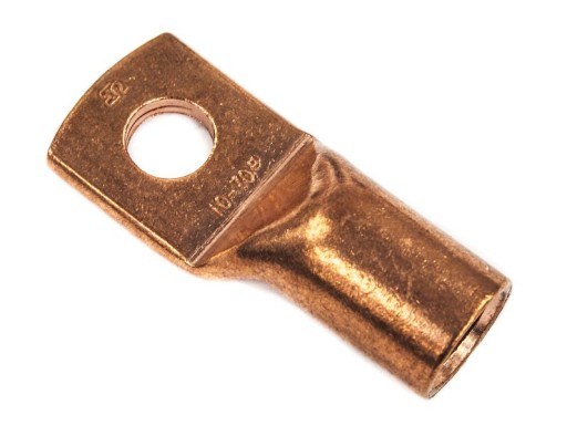 Medený kábel s koncovkou OS-70mm2 Káblová svorka