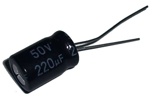 ELEKTROLYTOVÝ KONDENZÁTOR 220uF 50V 85st 20ks