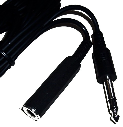 KONEKTOR PREdlžovacieho kábla 6,3 STEREO__5m _ LACNO!!! (0440)