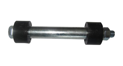 NÁPRAVA fi 20 PRE KOLESO FI 400 M12X160 NÁPRAVA POUZD