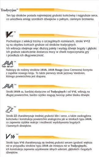 Vandoren Std 2,5 jazýček pre alt saxofón