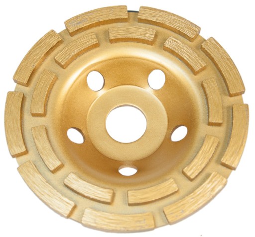 DIAMANTOVÝ KOTÚČ NA BRÚSENIE BETÓNU, SEGMENTOVANÝ ČREŇ 125mm M14