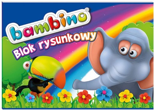 BLOK NA KRESLENIE A4 20K BIELE BAMBINO