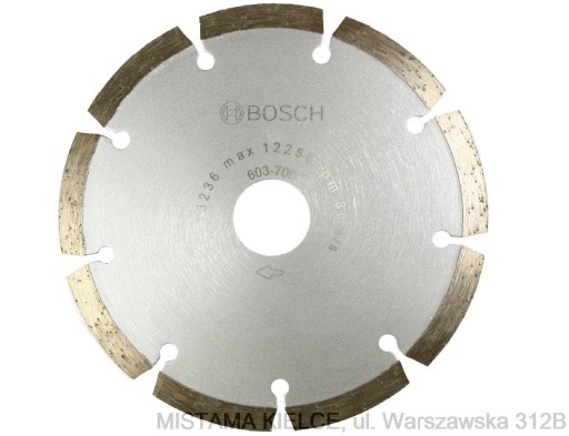 DIAMANTOVÝ DISK BOSCH 115mm betónový tehlový kameň
